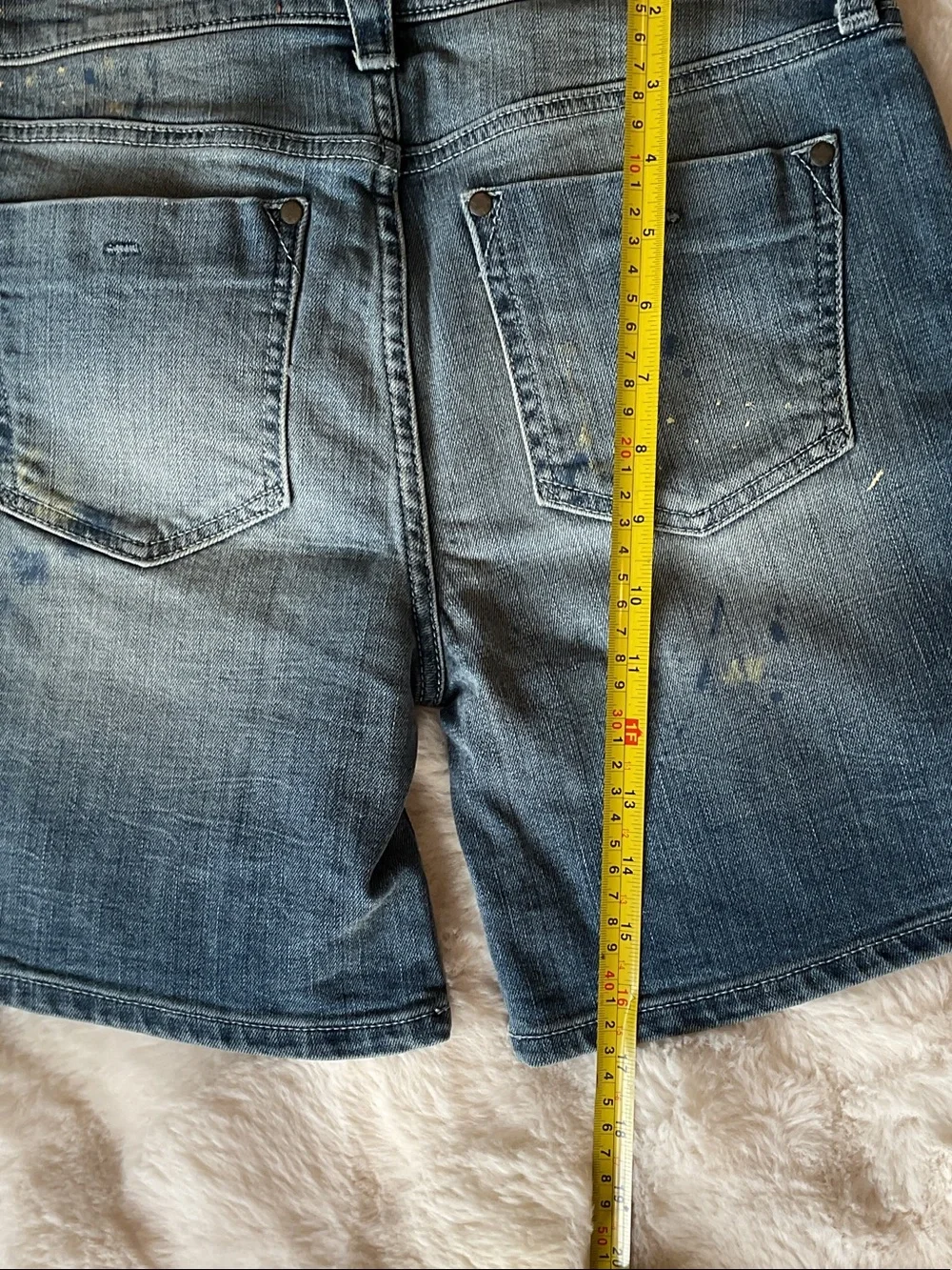 Anthropologie Holding Horses Light Wash Denim Shorts - Picture 8 of 9